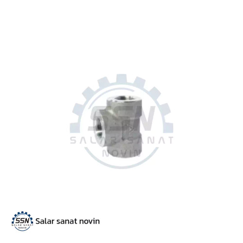 سه راه فولادی رزوه ای فشار قوی