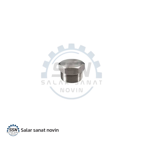 درپوش ۶ گوش فولادی رزوه ای فشار قوی